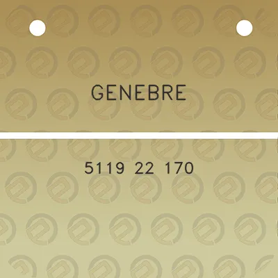 genebre-5119-22-170