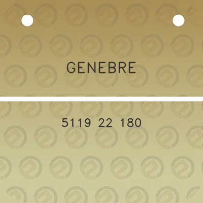 genebre-5119-22-180