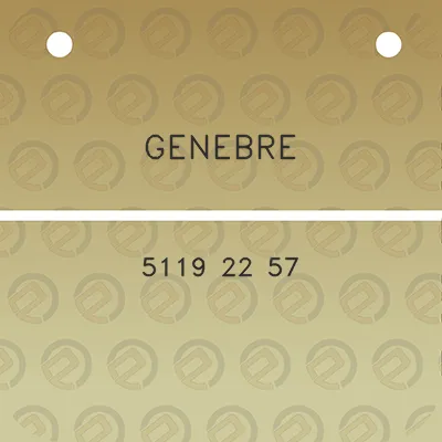 genebre-5119-22-57