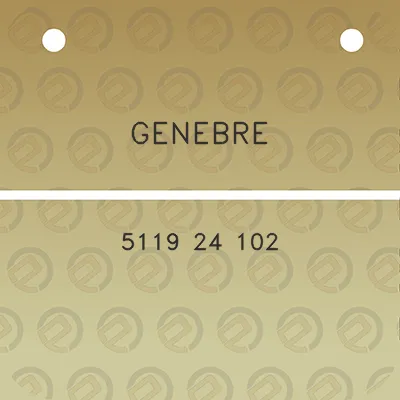 genebre-5119-24-102