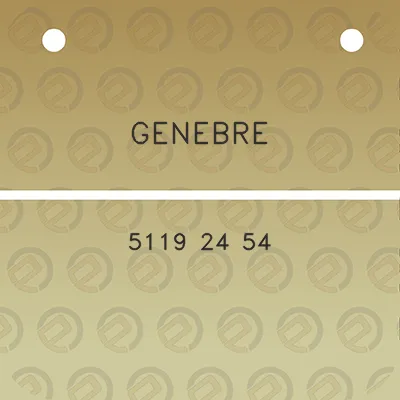 genebre-5119-24-54