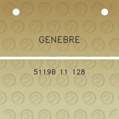 genebre-5119b-11-128