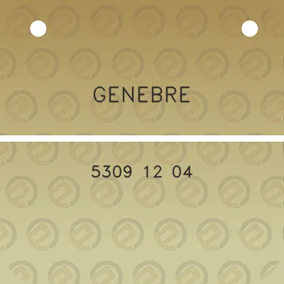 genebre-5309-12-04