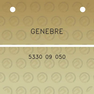 genebre-5330-09-050