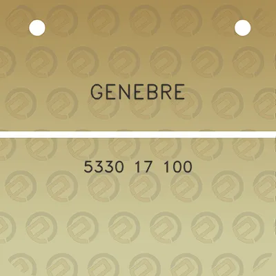 genebre-5330-17-100