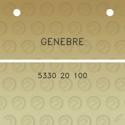 genebre-5330-20-100