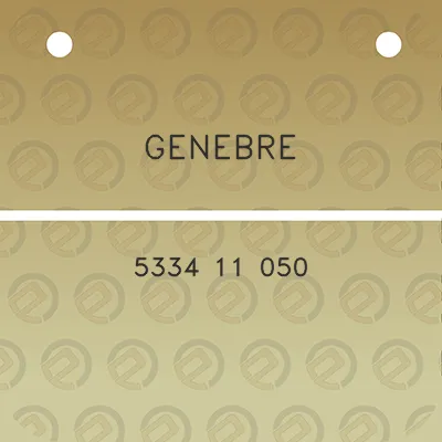 genebre-5334-11-050