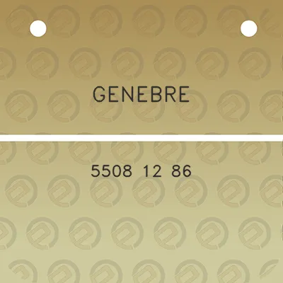 genebre-5508-12-86