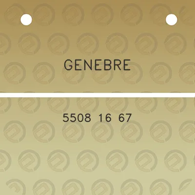 genebre-5508-16-67