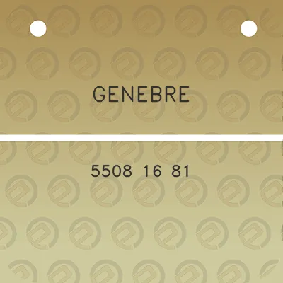 genebre-5508-16-81