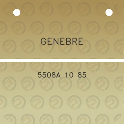 genebre-5508a-10-85