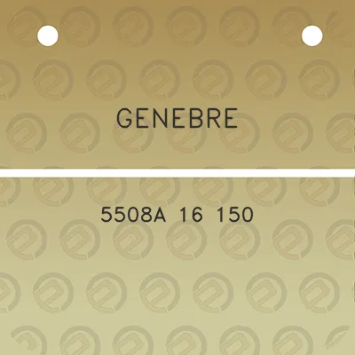 genebre-5508a-16-150