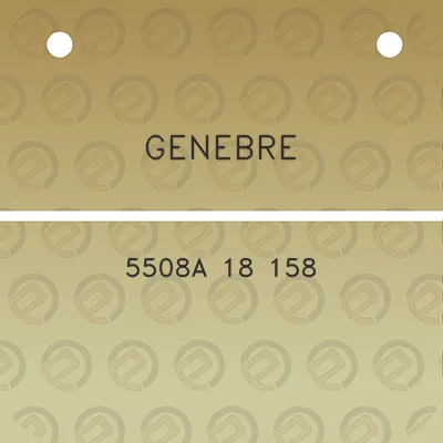 genebre-5508a-18-158