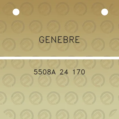 genebre-5508a-24-170