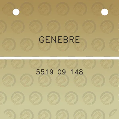 genebre-5519-09-148