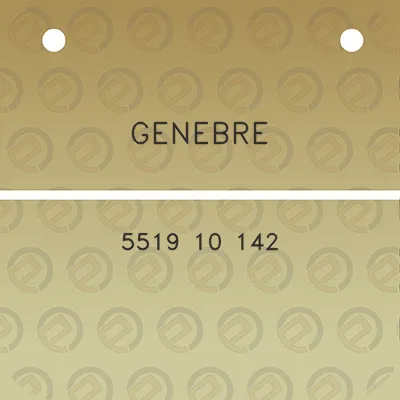 genebre-5519-10-142