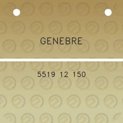 genebre-5519-12-150