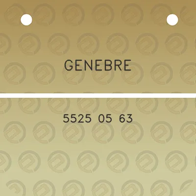 genebre-5525-05-63