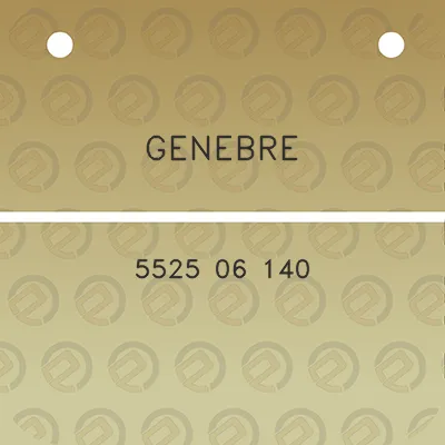 genebre-5525-06-140