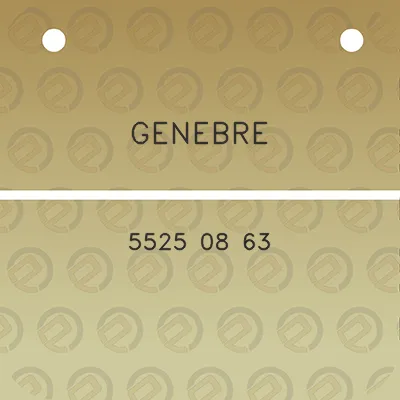 genebre-5525-08-63