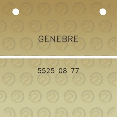 genebre-5525-08-77