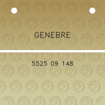 genebre-5525-09-148