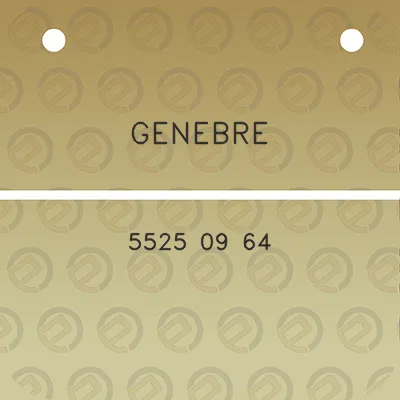 genebre-5525-09-64