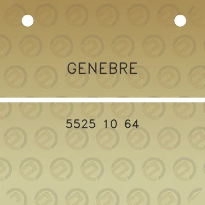 genebre-5525-10-64