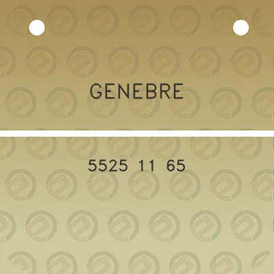 genebre-5525-11-65