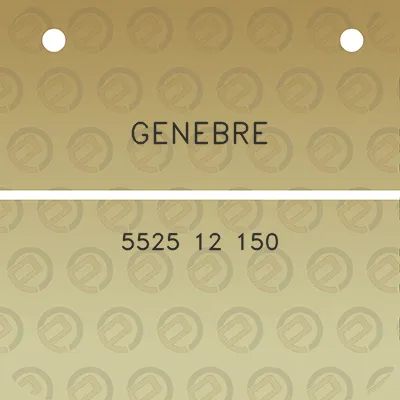 genebre-5525-12-150