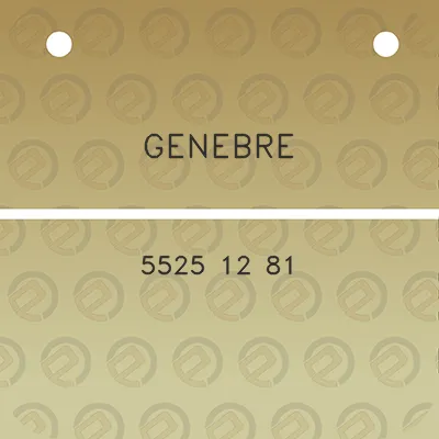 genebre-5525-12-81