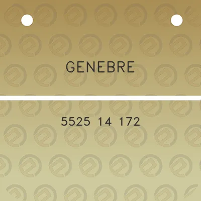 genebre-5525-14-172