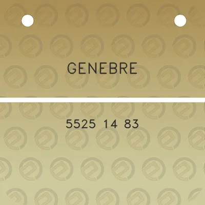 genebre-5525-14-83