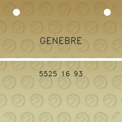 genebre-5525-16-93