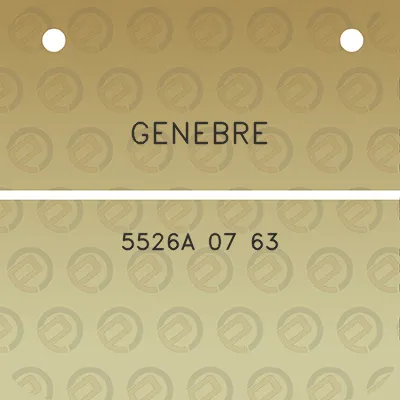 genebre-5526a-07-63