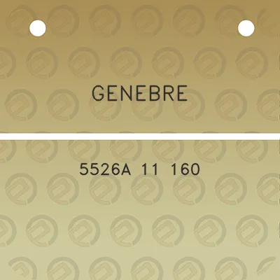 genebre-5526a-11-160