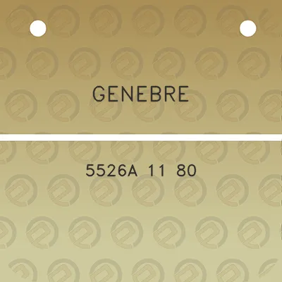 genebre-5526a-11-80