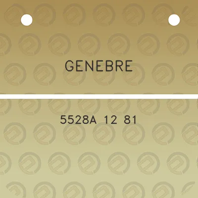 genebre-5528a-12-81