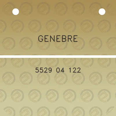 genebre-5529-04-122