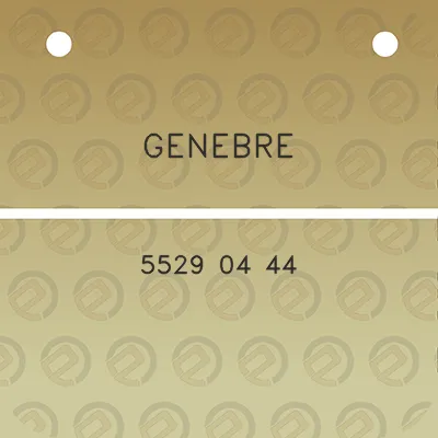 genebre-5529-04-44