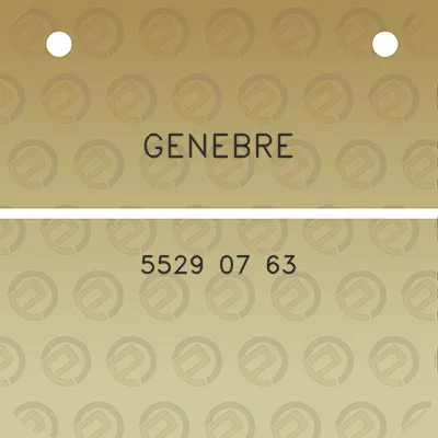 genebre-5529-07-63