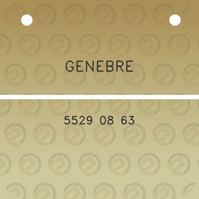 genebre-5529-08-63