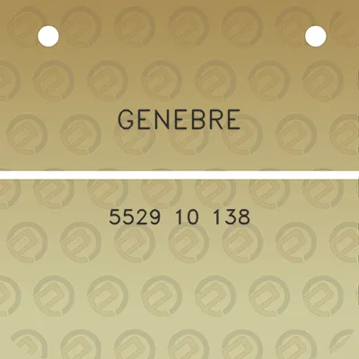 genebre-5529-10-138