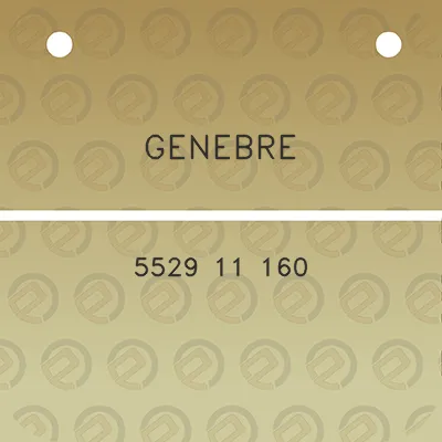 genebre-5529-11-160