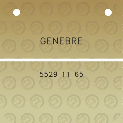 genebre-5529-11-65