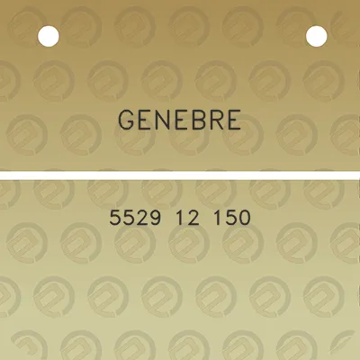 genebre-5529-12-150