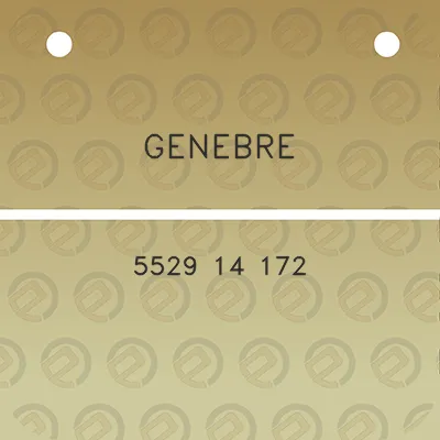 genebre-5529-14-172