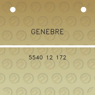 genebre-5540-12-172