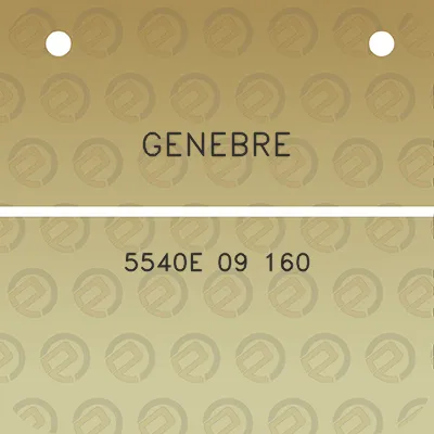 genebre-5540e-09-160