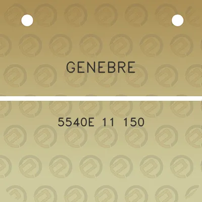 genebre-5540e-11-150